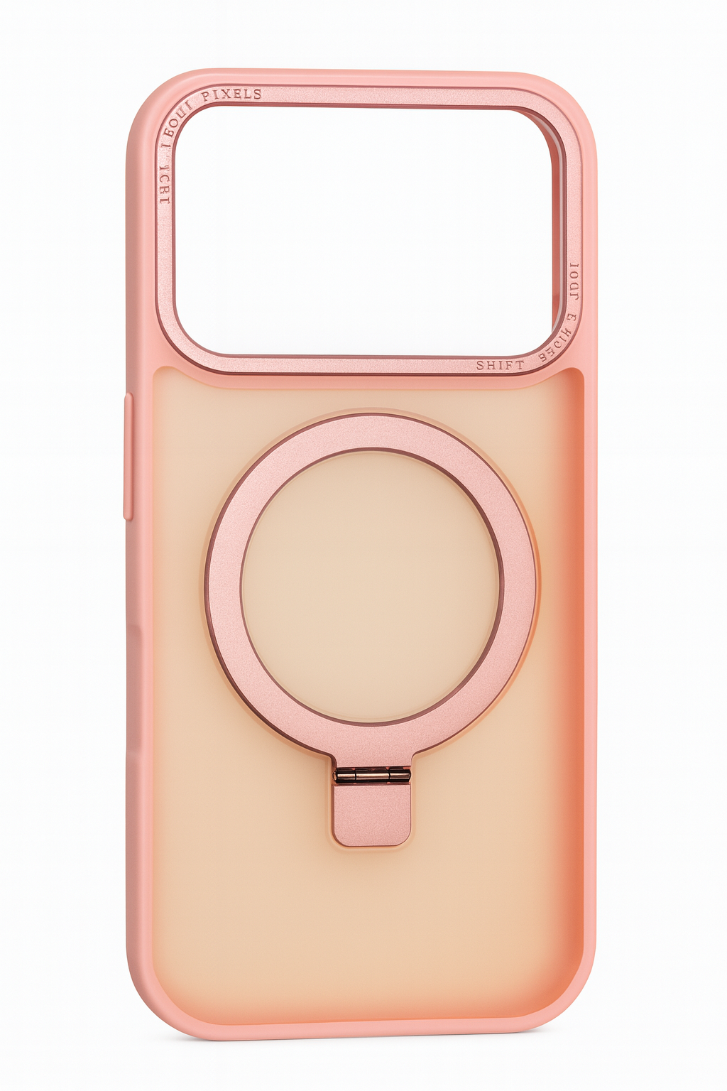 iPhone 17 Pro -MagSafe Case met Kickstand – LICHT ROZE