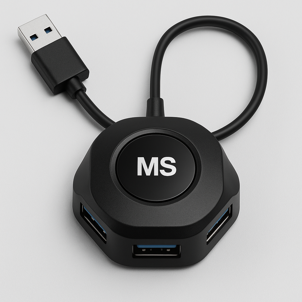 MS SpeedHub – USB 3.0 4-Poorts Hub