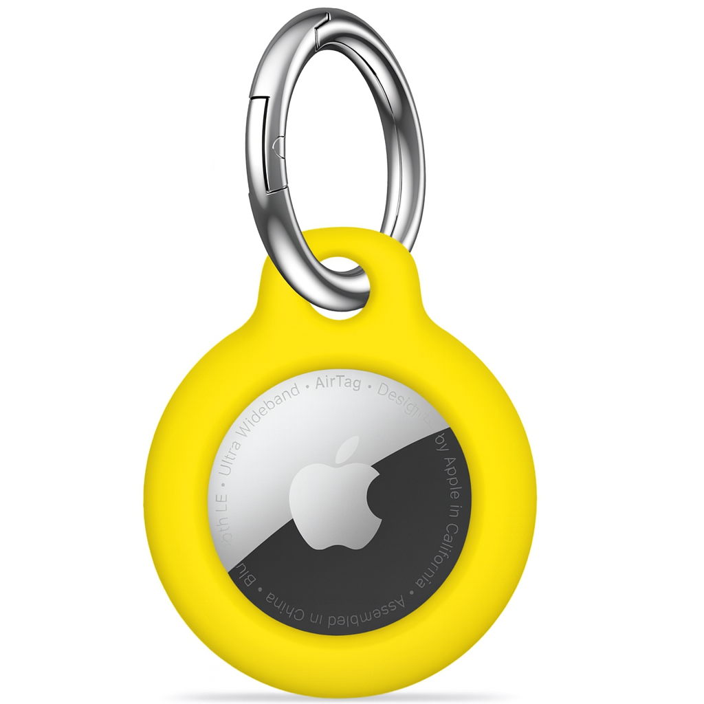 Apple AirTag Keychain – Yellow