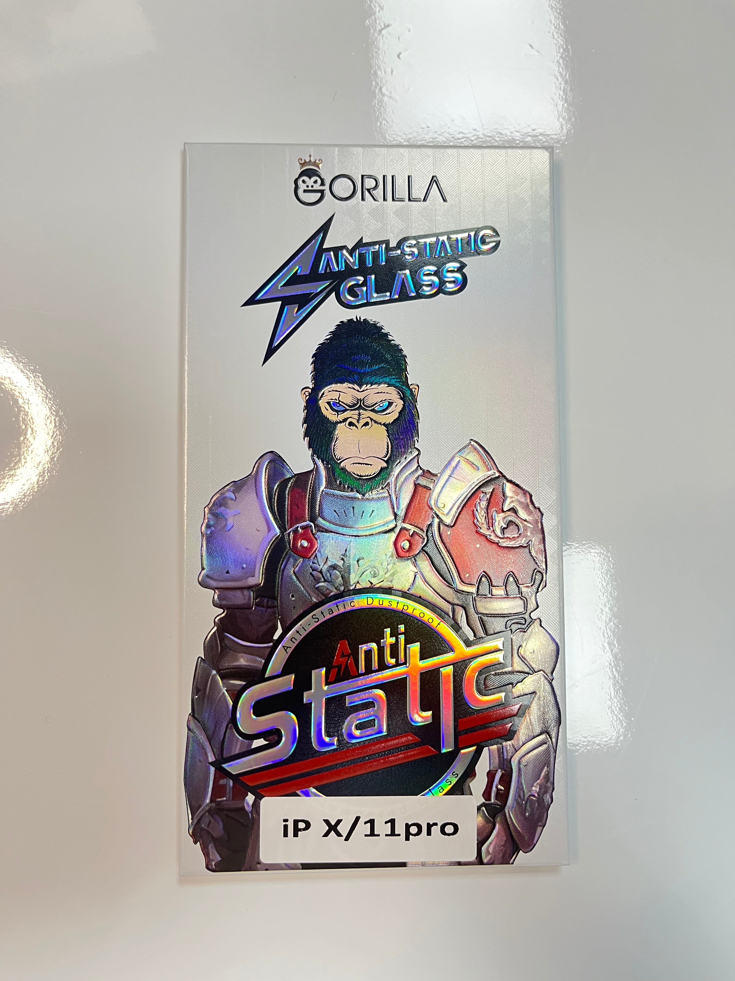 iPh X/XS/11pro Premium Gorilla Anti-Static Screen Protector