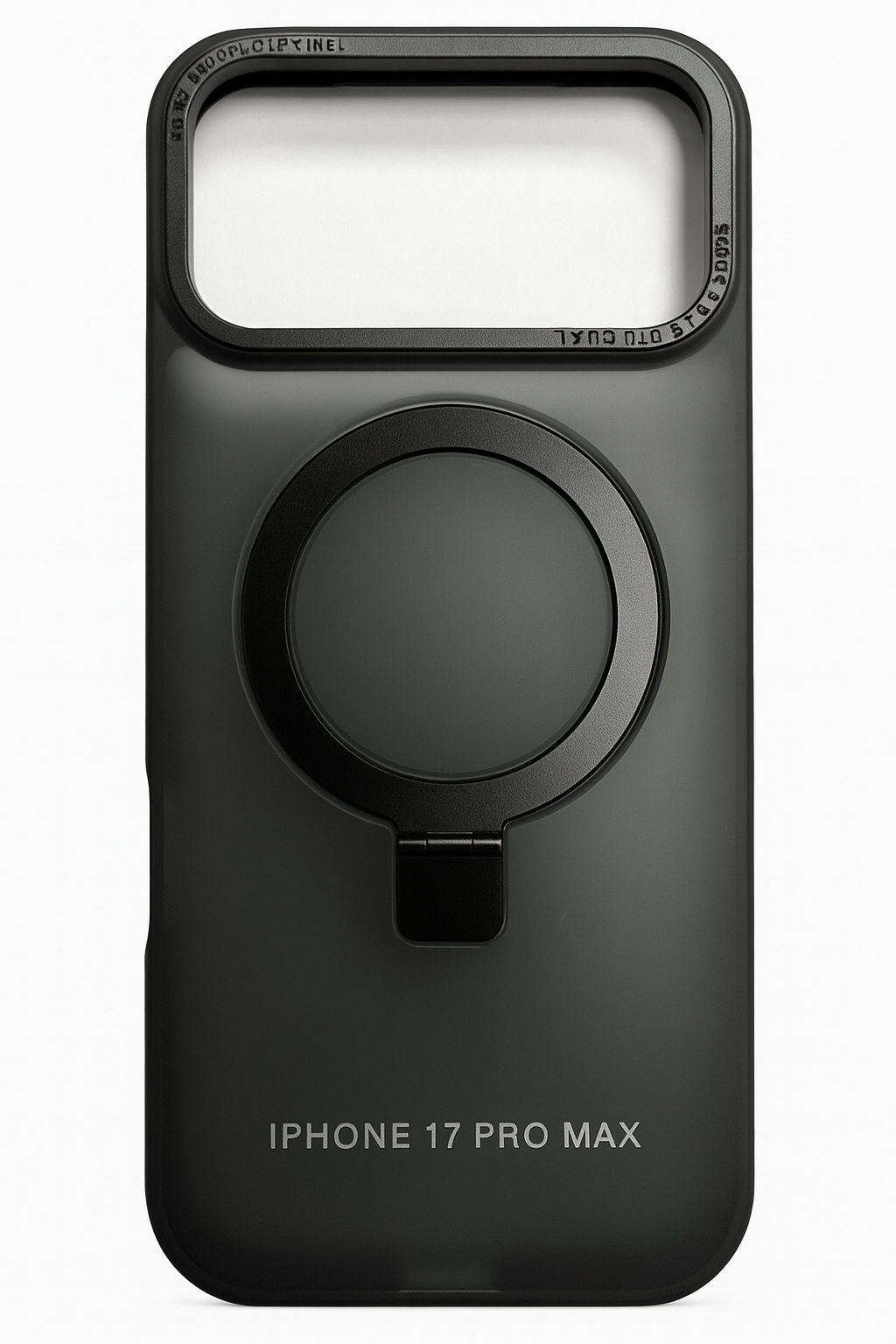 iPhone 17 Pro Max -MagSafe Case met Kickstand – ZWART