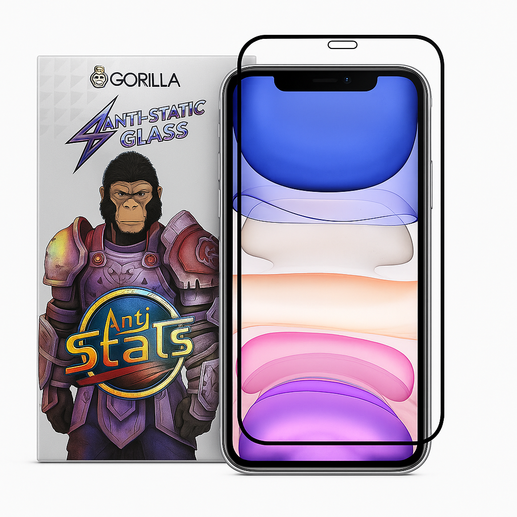 iPhone Xr/11 Premium Gorilla Anti-Static Screen Protector