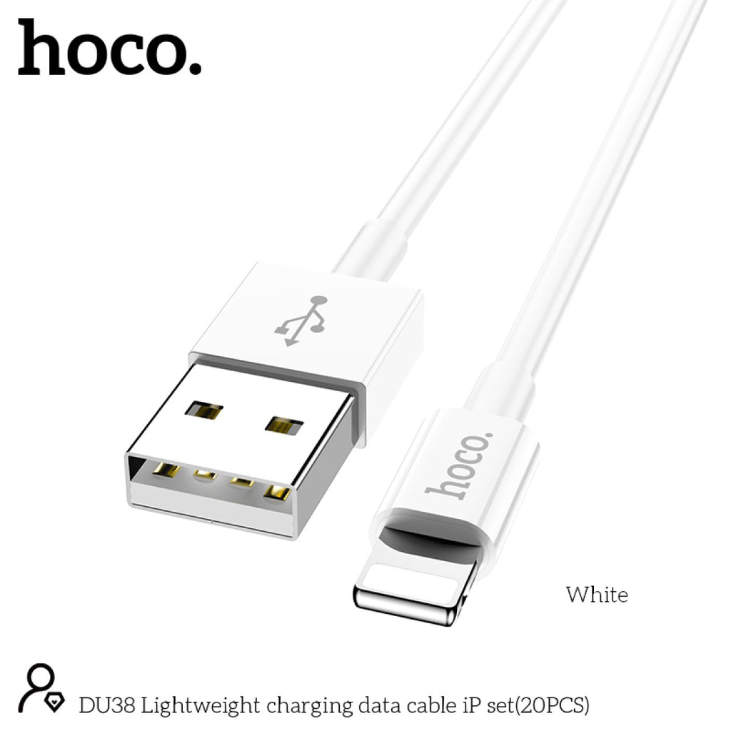 Hoco Lightning to USB-A Cable White