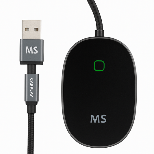 MS Draadloze CarPlay & Android Auto Adapter (2-in-1 USB-A & USB-C)