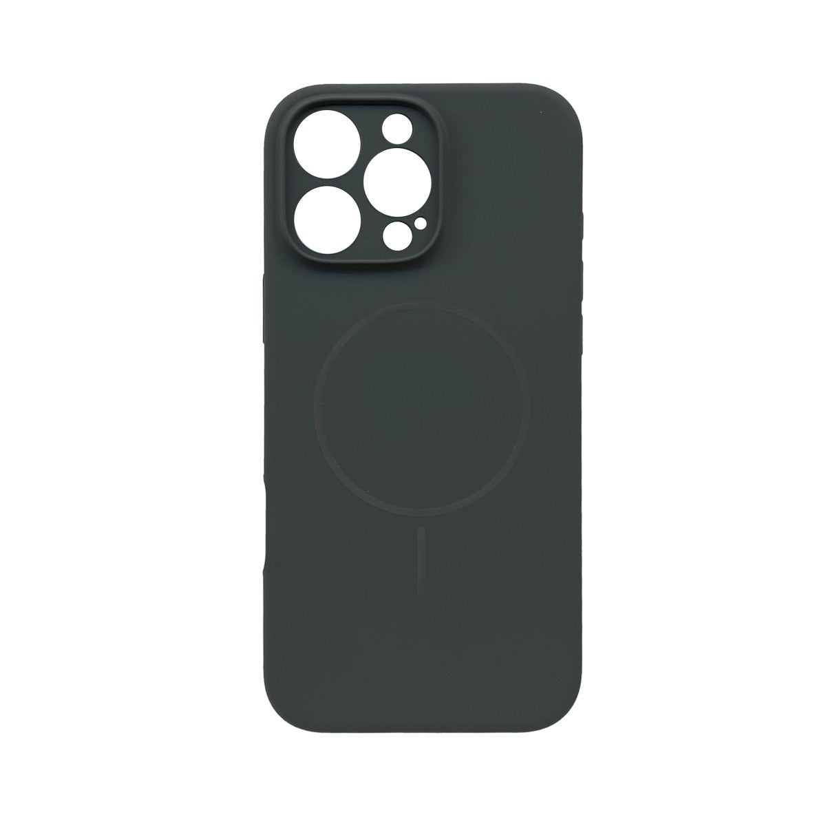 iPhone 15 Pro Premium Silicone MagSafe Case Gray