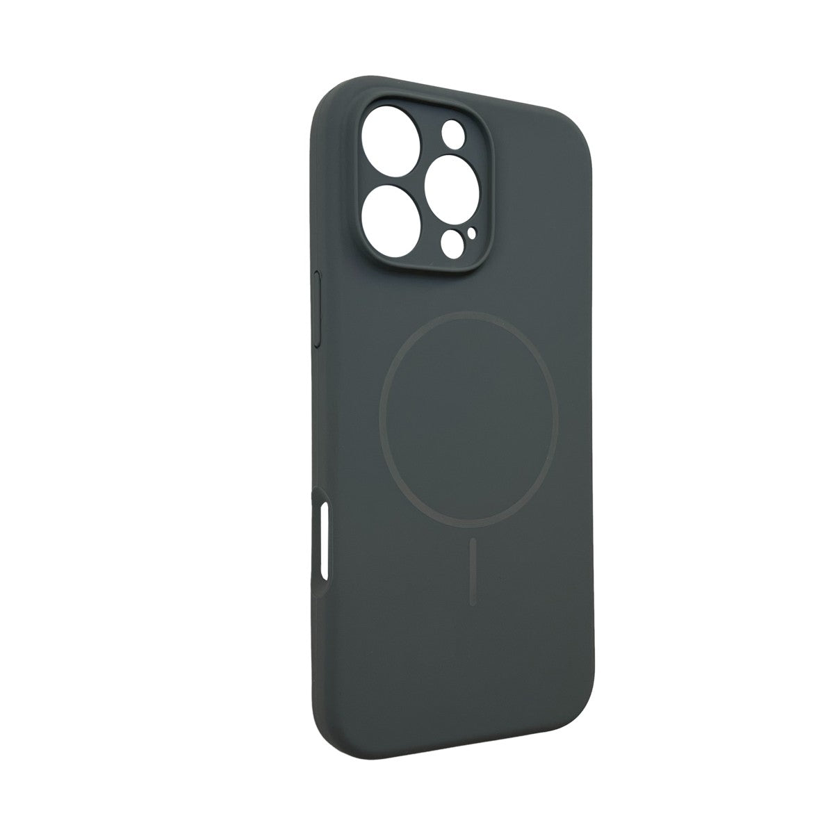 iPhone 15 Pro Premium Silicone MagSafe Case Gray
