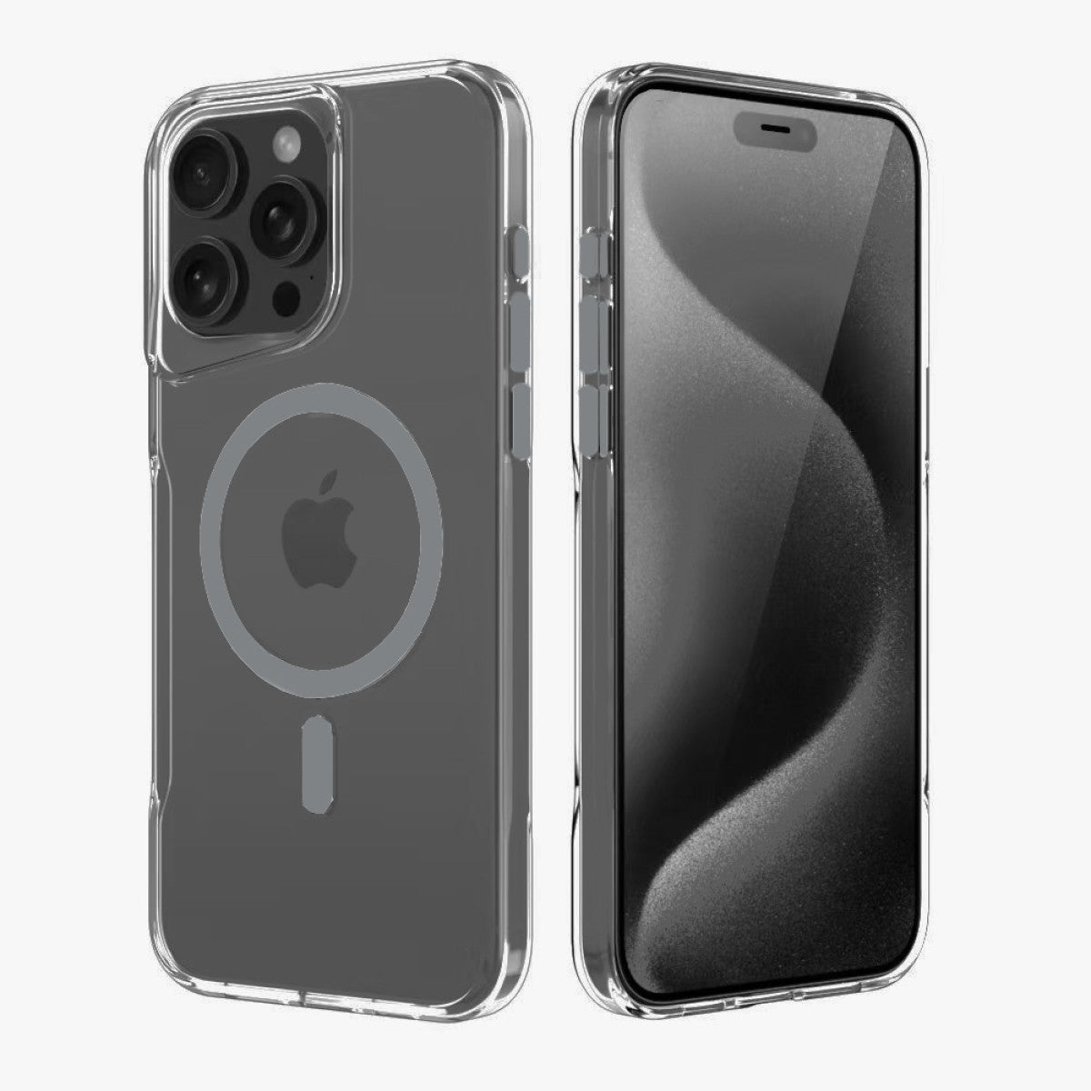 iPhone 15 Pro ClearShield MagSafe Case Gray