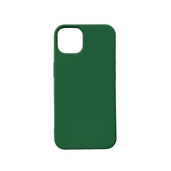 iPhone 15 Plus Silicone backcase Groen