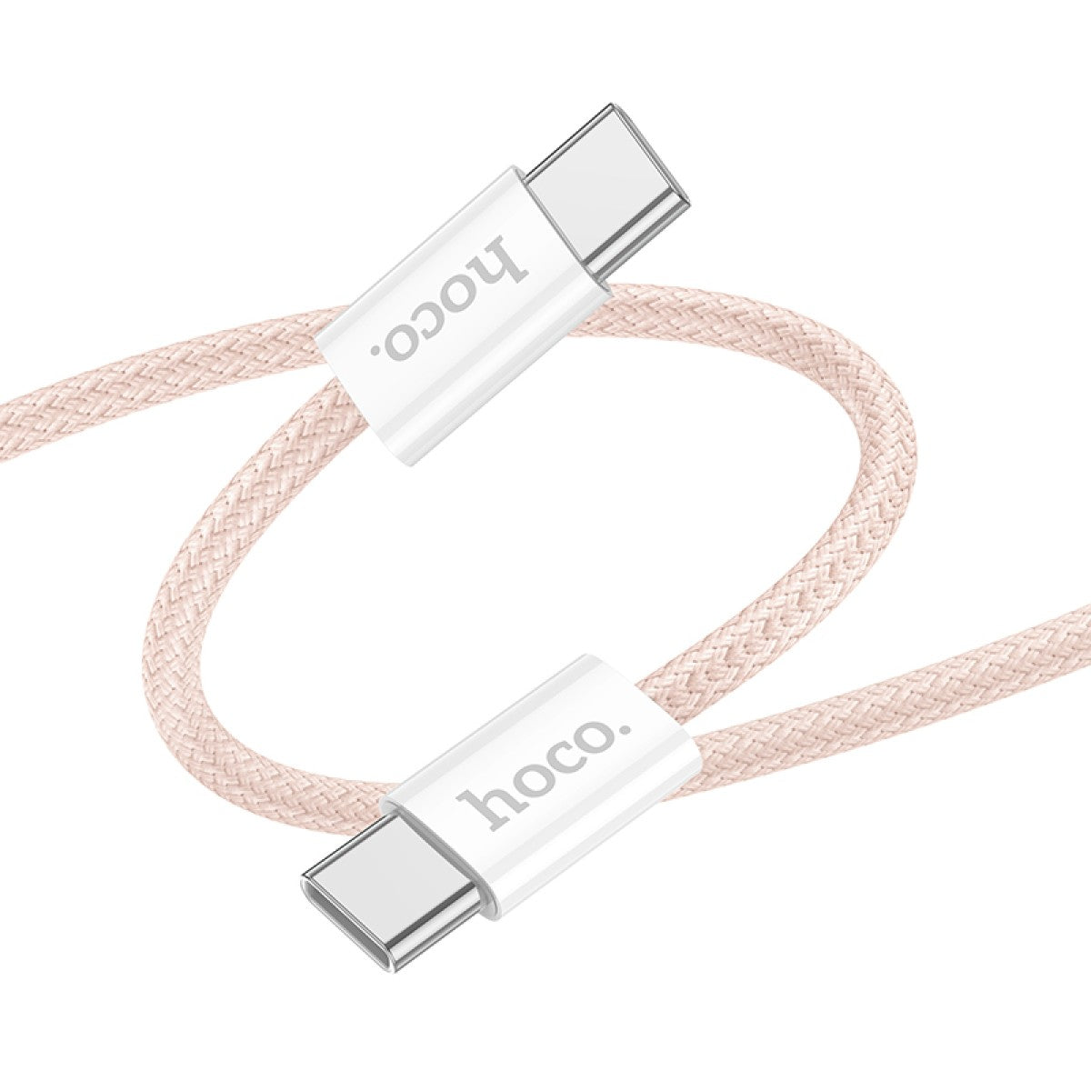 Hoco X104 USB-C to USB-C Charging and Data Cable 60W (1m) Pink