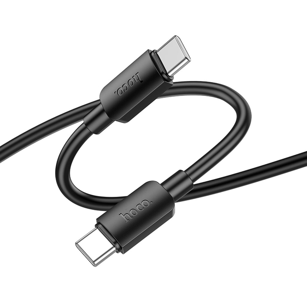 Hoco X105 USB-C to USB-C Charging and Data Cable 60W – 2 Meter Black