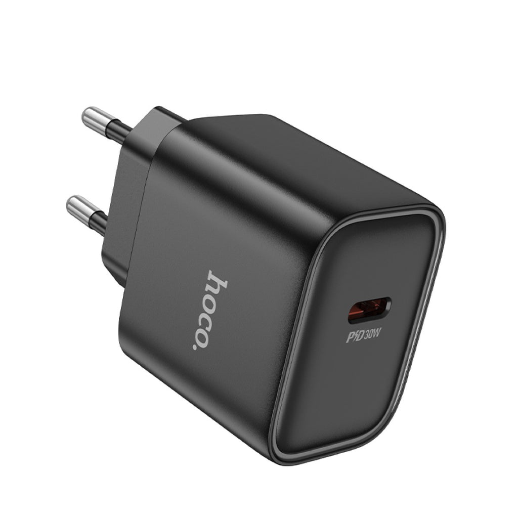 Hoco 30W USB-C Fast Charger – White