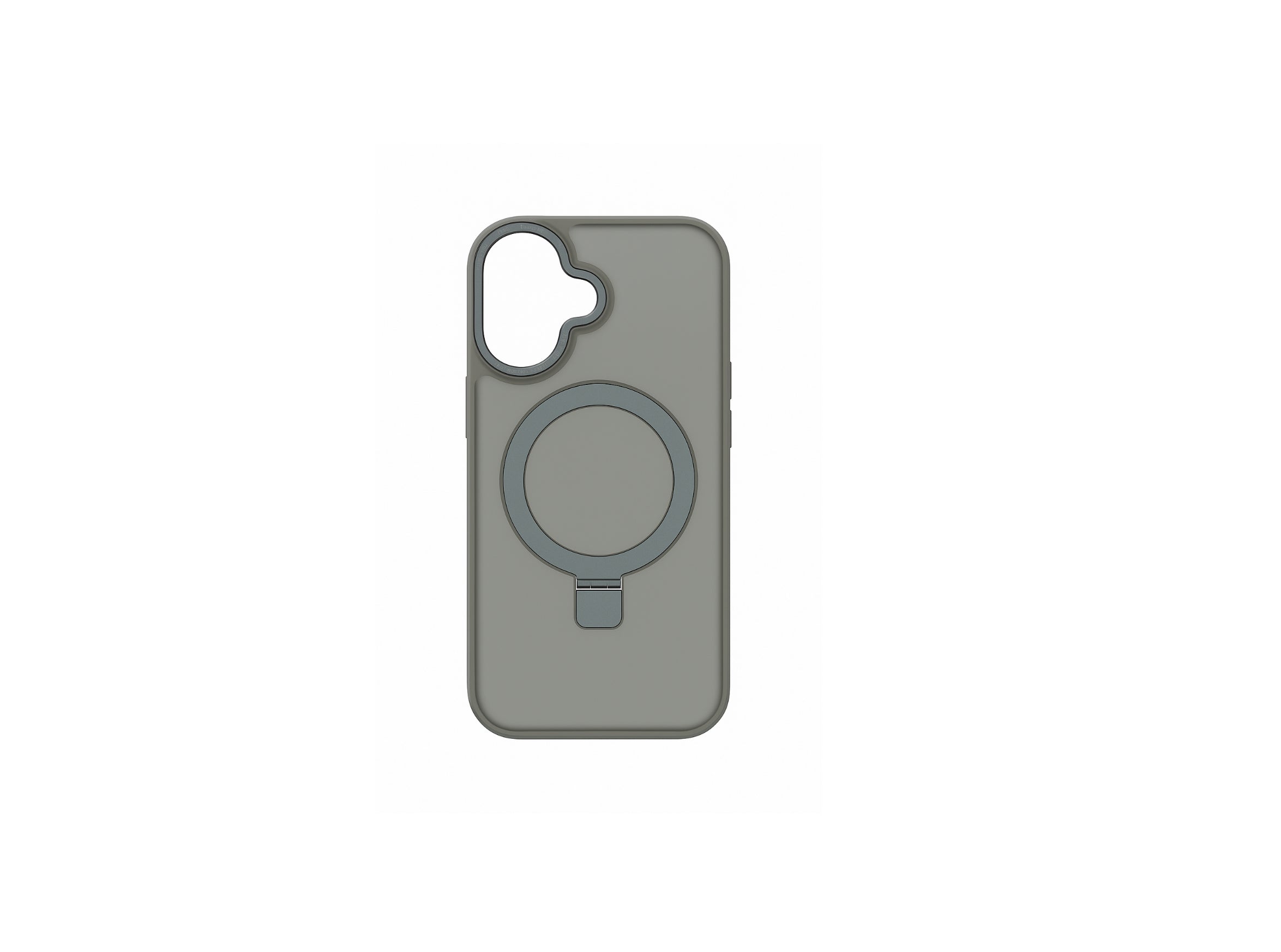 iPhone 17 -MagSafe Case met Kickstand – LICHT GRIJS