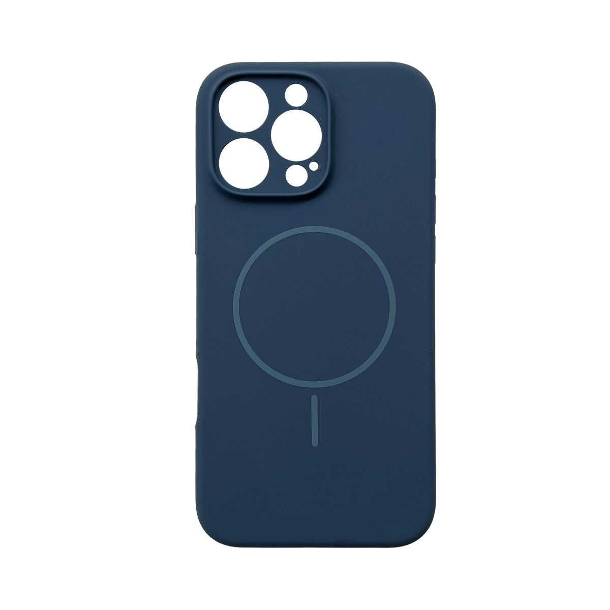 iPhone 16 MagSafe Silicone Case – Dark Blue