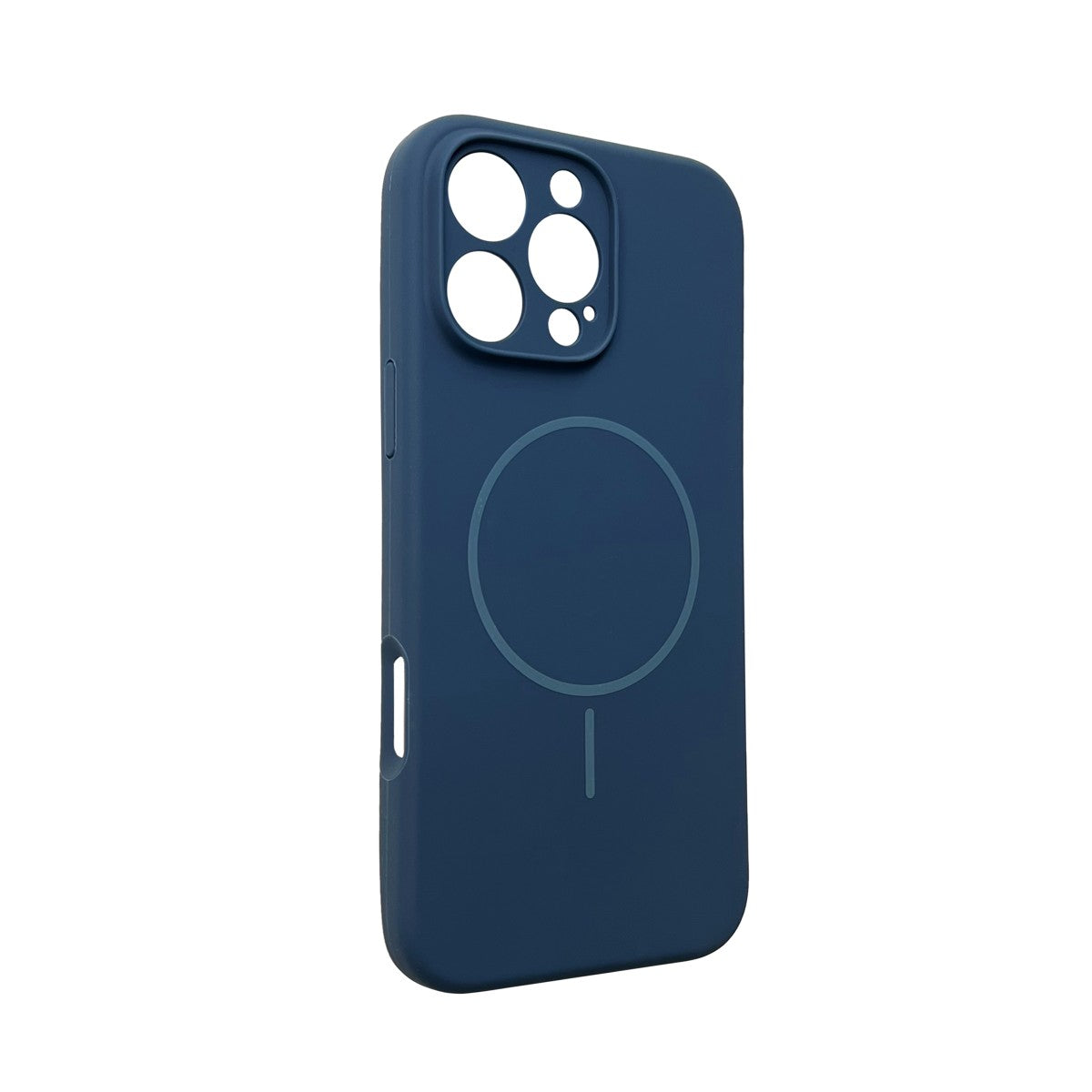 iPhone 16 MagSafe Silicone Case – Dark Blue