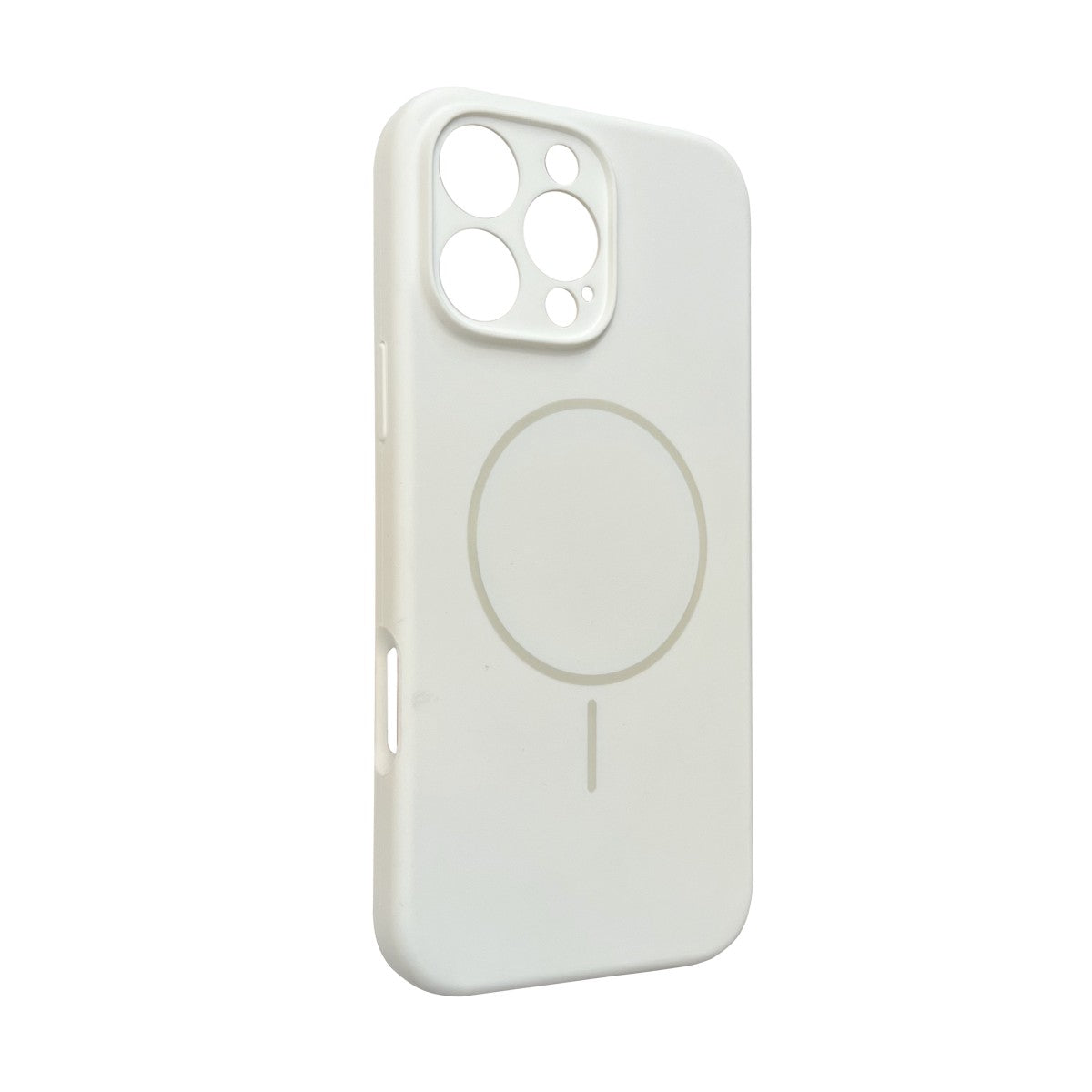 iPhone 16 MagSafe Silicone Case – White
