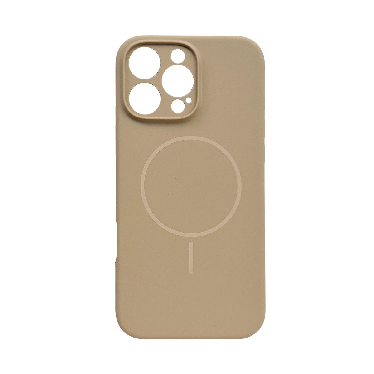 iPhone 16 MagSafe Silicone Case – Sand