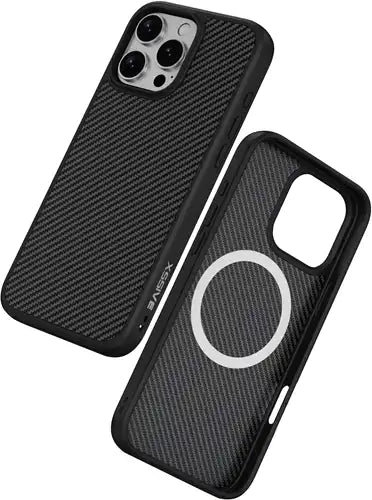iPhone 14 pro max carbon case - Xssive - Black
