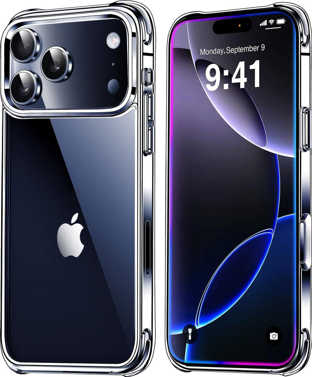 Transparente Anti-Shock-Telefonhülle für iPhone 17 Pro