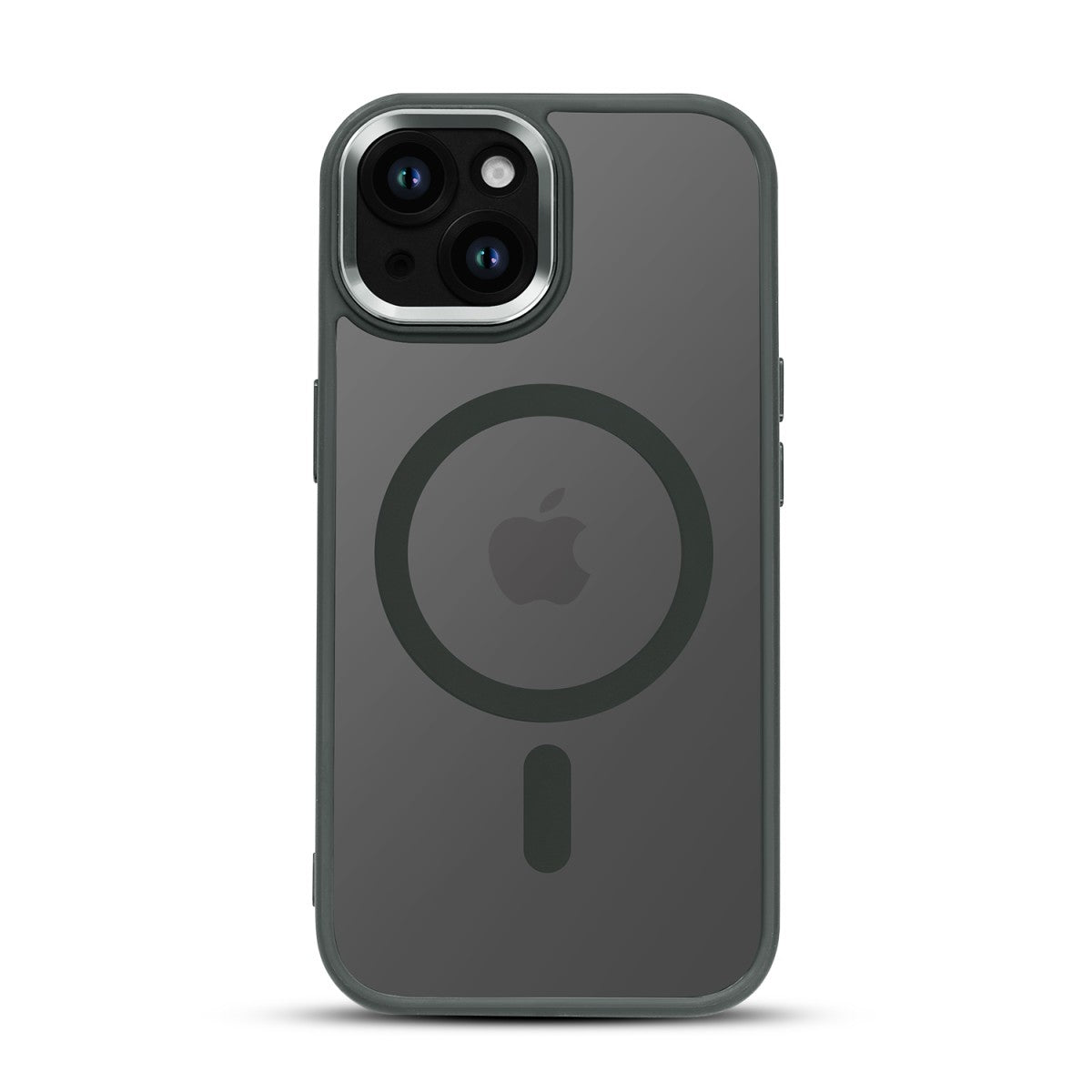 iPhone 15 Plus MagSafe Armor Case Grijs