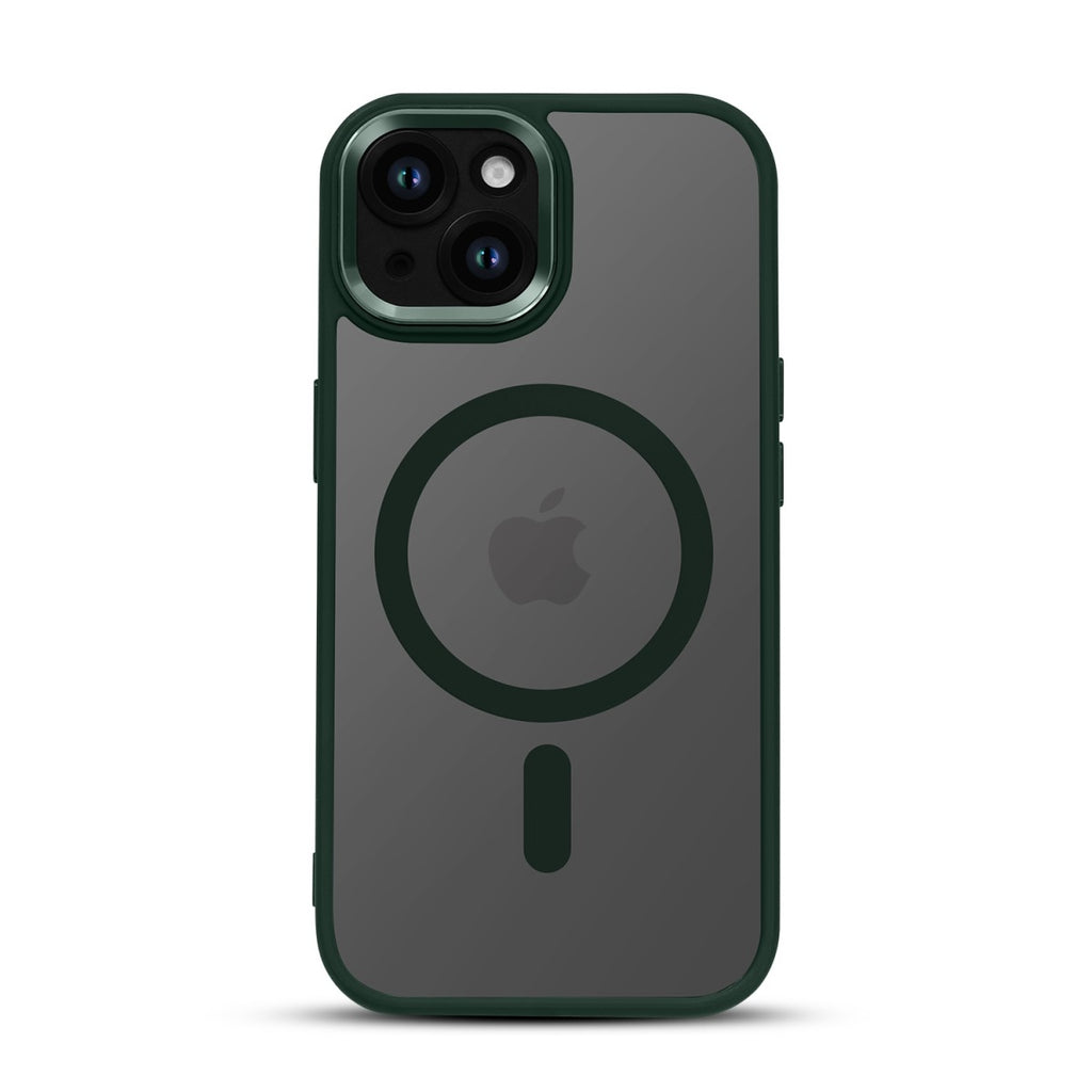 iPhone 15 Plus MagSafe Armor Case Groen
