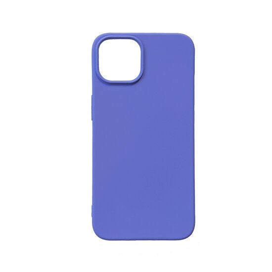 iPhone 15 Plus Silicone backcase Paars