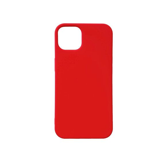 iPhone 15 Plus Silicone backcase Rood