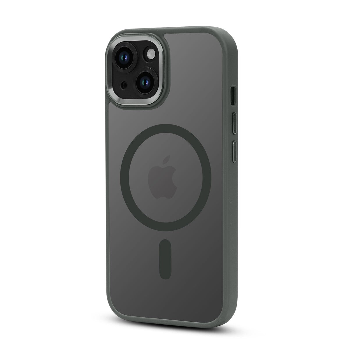 iPhone 15 Plus MagSafe Armor Case Grijs