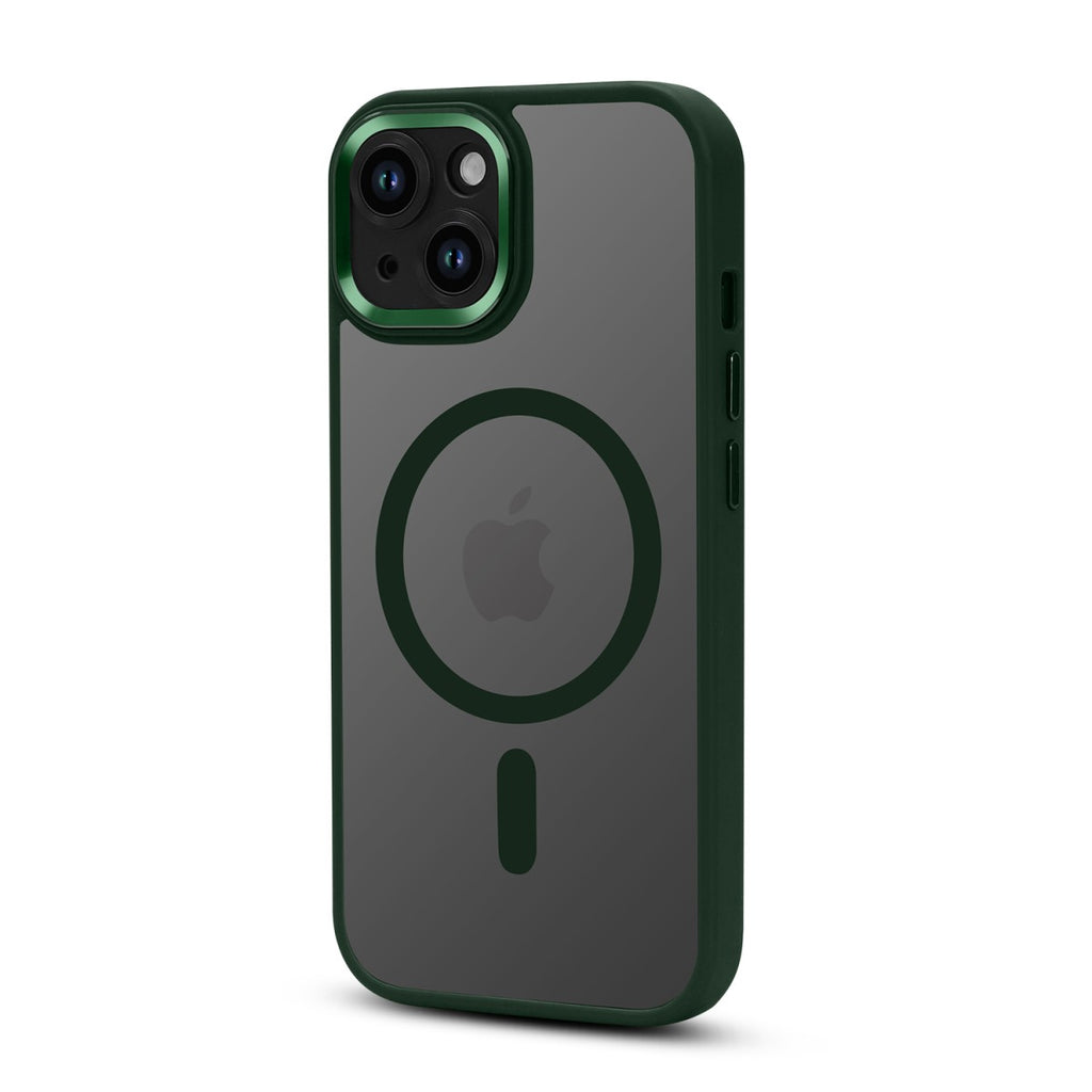 iPhone 15 Plus MagSafe Armor Case Groen