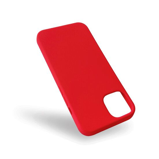 iPhone 15 Plus Silicone backcase Rood