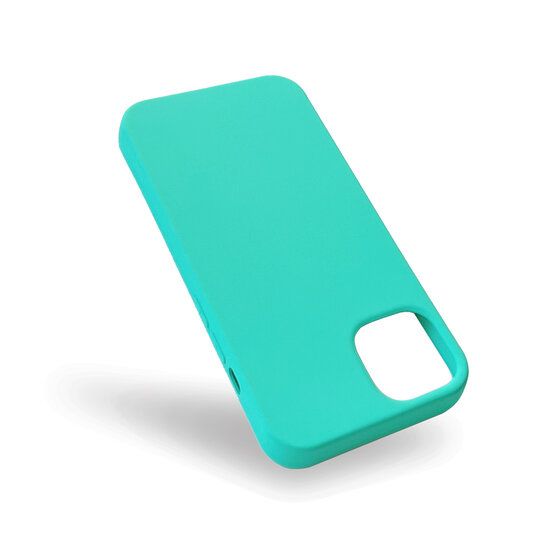 iPhone 15 Plus Silicone backcase Terquoise