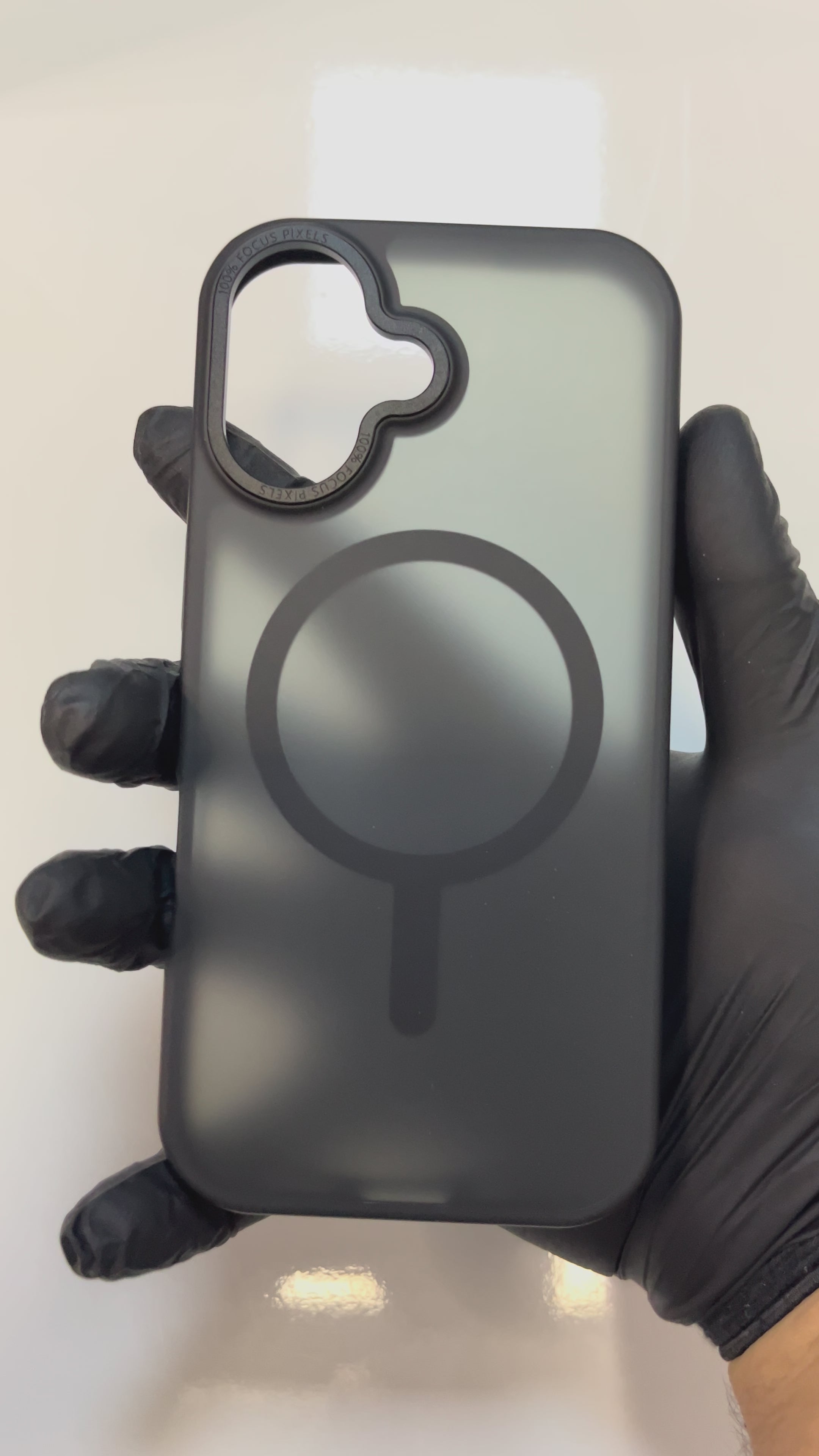 iPhone 17 FocusGuard Magsafe case ZWART